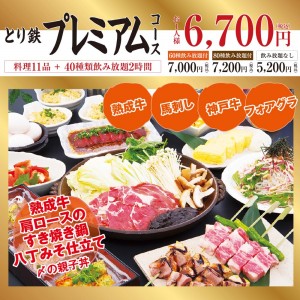 とり鉄プレミアムコース
