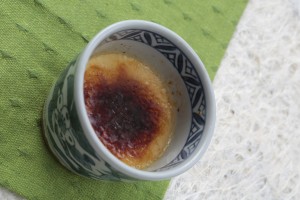 そば茶ブリュレ