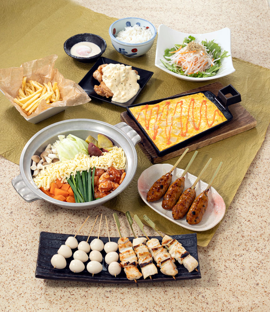 とり鉄のグランドメニュー